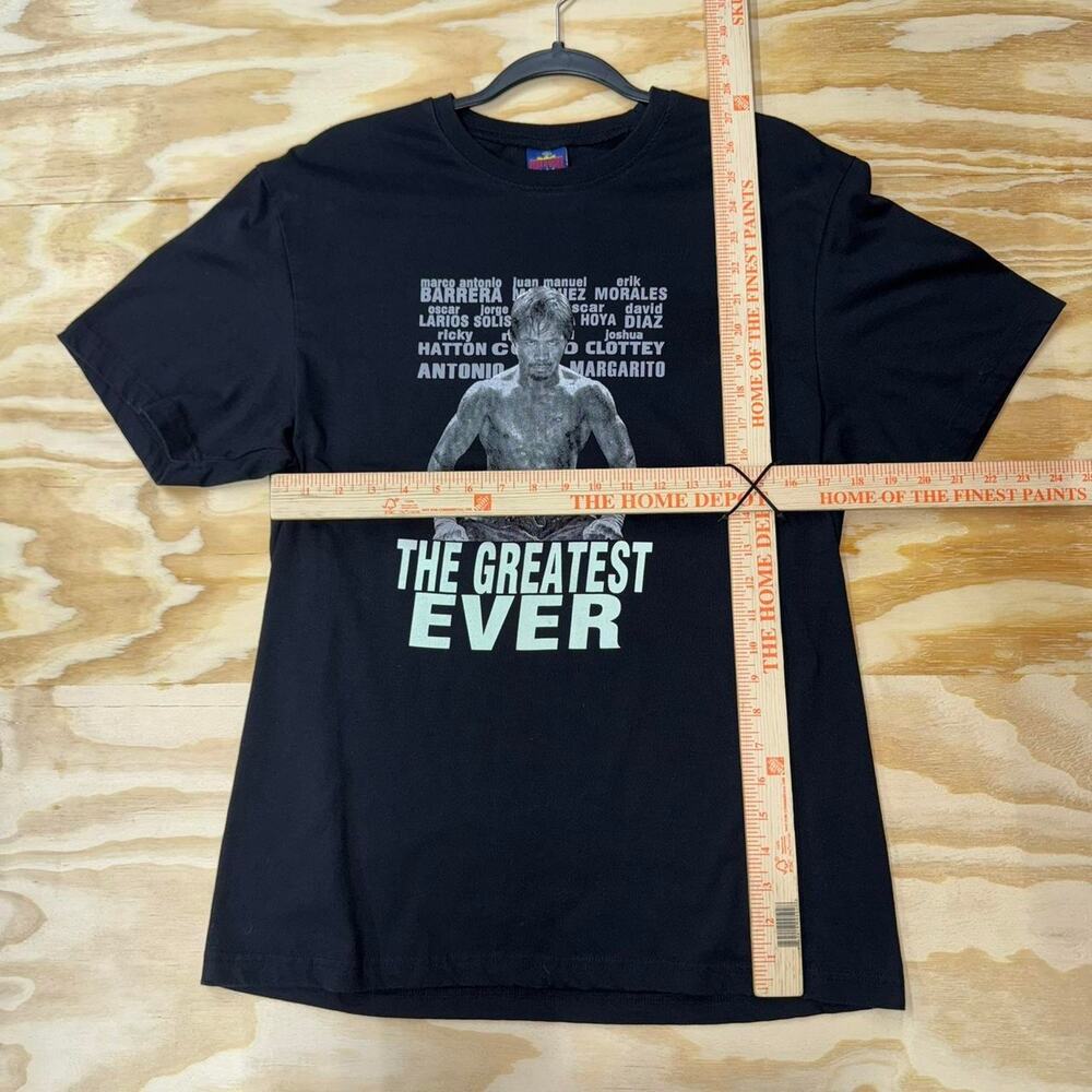 Vintage y2k manny pacquiao boxing legend mma style t-shirt